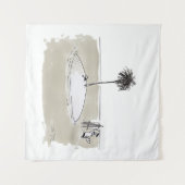 Wandtapijt van Marooned Painter Wandkleed (Voorkant (horizontaal))