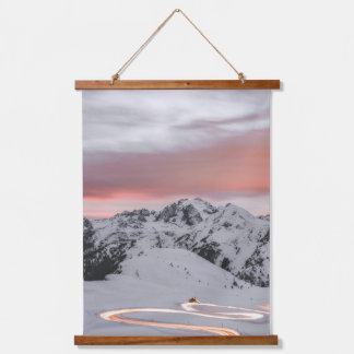 Wandtapijten met unieke motieven van ijsbergen hangend wandkleed