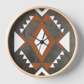 Wanduhr Boho Style Acryl Wanduhren (Voorkant)