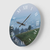 Wanduhr Herbstmorgen im Siegerland Grote Klok (Hoek)