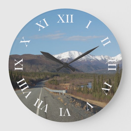 Wanduhr Highway Grote Klok (Voorkant)