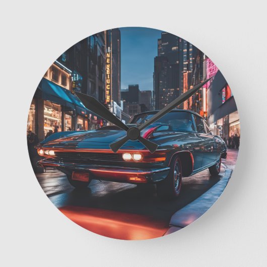 WANDUHREN RONDE KLOK (Voorkant)