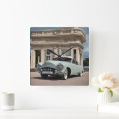 WANDUHREN VIERKANTE KLOK (Huis)