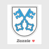 Wangen & Oberaargau districts emblem, Switzerland Sticker (Vel)