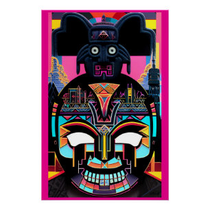 Wanhopig uur van afgoderij perfect poster