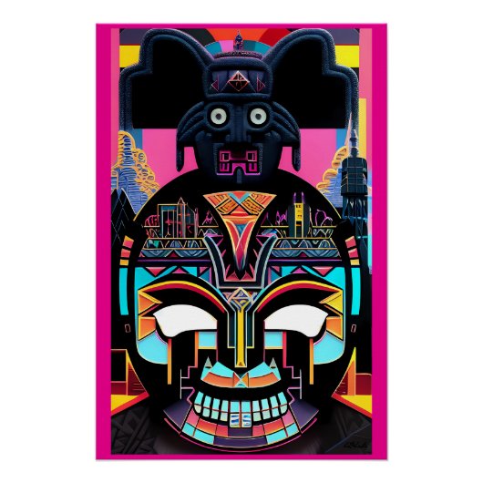 Wanhopig uur van afgoderij perfect poster (Voorkant)