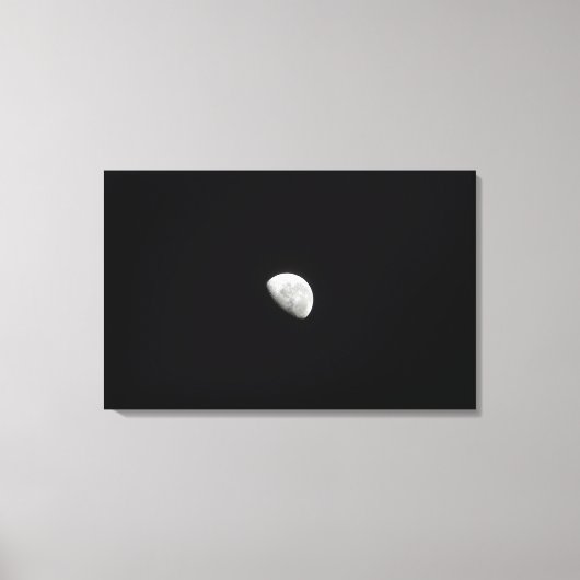 Waning Moon 2 Canvas Afdruk (Voorkant)