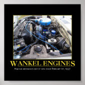 Wankel Engines Poster (Voorkant)