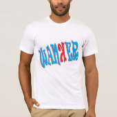 Wanker Gag Comedy T-shirt (Voorkant)