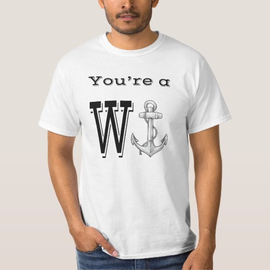 Wanker T-shirt (Voorkant)