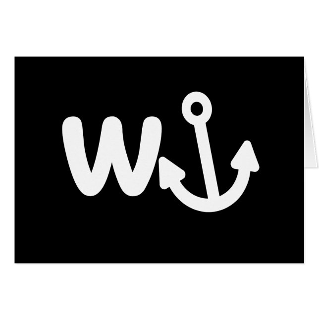 wanker w anchor (Voorkant Horizontaal)