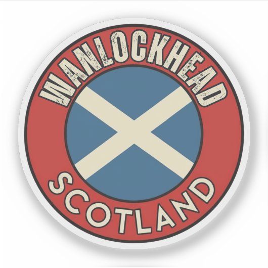 Wanlockhead, Schotland Sticker (Voorkant)