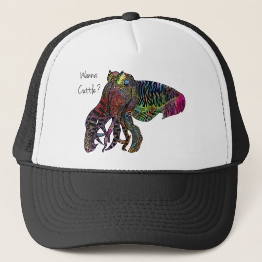 Wanna Cuttle Trucker Pet (Voorkant)