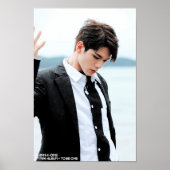 WANNA ÉÉN ENG Seongwoo brandt het Poster op (Voorkant)