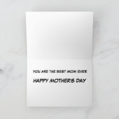 Wanna Know a Secret - Carte de fête des mères (Intérieur)