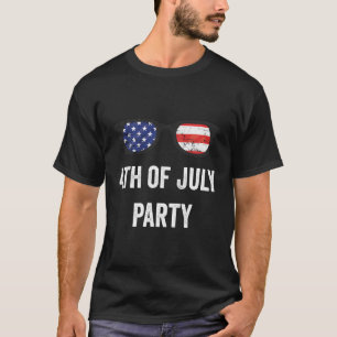 Wanna Py 4 juli Vuurwerk Patriottisch Amerikaans T-shirt