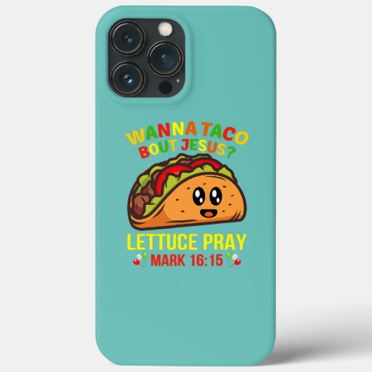 Wanna Taco Bout Jesus Cinco De Mayo Pun Women Men Case-Mate iPhone Case (Achterkant)
