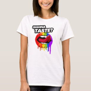 WANNA TASTE DE RAINBOW T-SHIRT