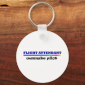 Wannabe Pilot Sleutelhanger (Voorkant)