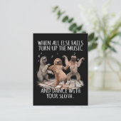 Wanneer alles anders mislukt, kunt u uw muziek en briefkaart (Staand voorkant)