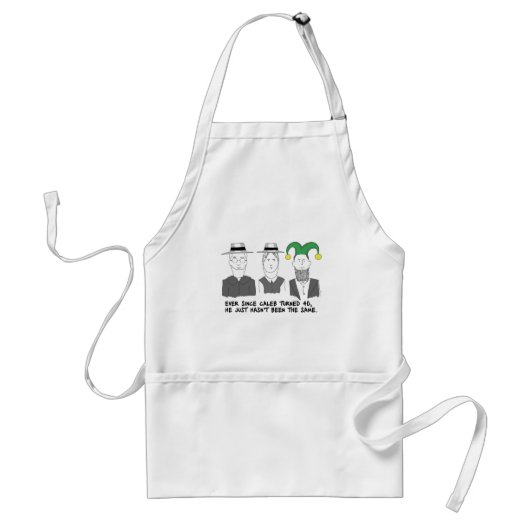 Wanneer Amish 40 Apron draait Standaard Schort (Voorkant)