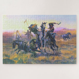 Wanneer Blackfoot en Sioux elkaar ontmoeten CM Rus Legpuzzel