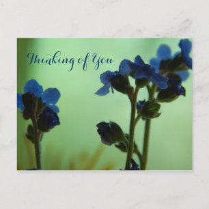 Wanneer blauw gevoel ... briefkaart