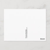 Wanneer blauw gevoel ... briefkaart (Achterkant)