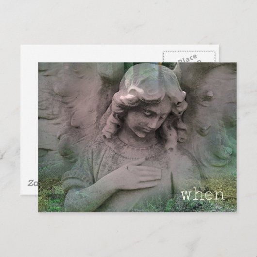 Wanneer... Briefkaart (Voorkant / Achterkant)