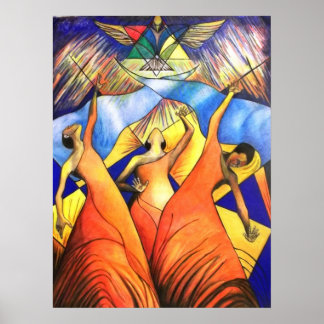 Wanneer de geluiden omhoog gaan poster