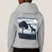 Wanneer de maan fluistert naar de Giraffe (Achterkant)