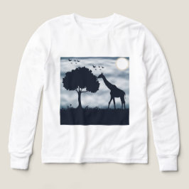 Wanneer de maan fluistert naar de Giraffe