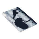 Wanneer de maan fluistert naar de Giraffe Magneet (Rechterzijde)