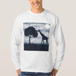 Wanneer de maan fluistert naar de Giraffe T-shirt
