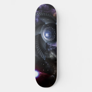 Wanneer de Universitaire Kunstskateboard botst Skateboard
