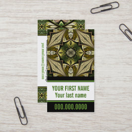 Wanneer de westenwind persoonlijk Visitekaartje bl