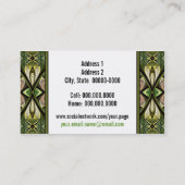 Wanneer de westenwind persoonlijk Visitekaartje bl (Achterkant)