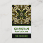 Wanneer de westenwind persoonlijk Visitekaartje bl (Voorkant)