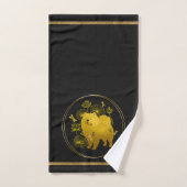 WANNEER DRAKEN VLIEGEN Chow Bad Handdoek (Handdoek)