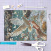 Wanneer duiven vliegen8 tissuepapier (Craft)