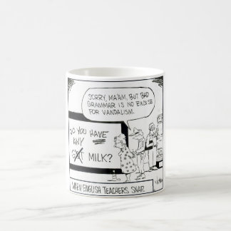" Wanneer Engelse leraren de mok van de Grammer hu