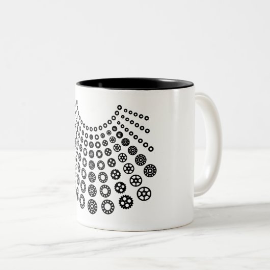 Wanneer er negen beruchte RBG zijn Tweekleurige Koffiemok (Voorkant rechts)