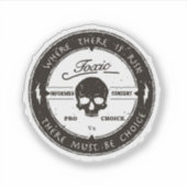 Wanneer er sprake is van risico-Sticker Sticker (Voorkant)