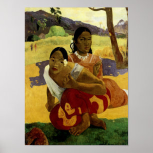Wanneer ga je trouwen met Paul Gauguin? Poster