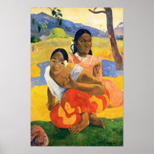 Wanneer ga je trouwen? Paul Gauguin Poster