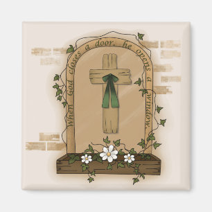 Wanneer God een deur sluit opent hij een venster Magneet