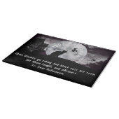 Wanneer heksen gaan rijden snijplank (Hoek)