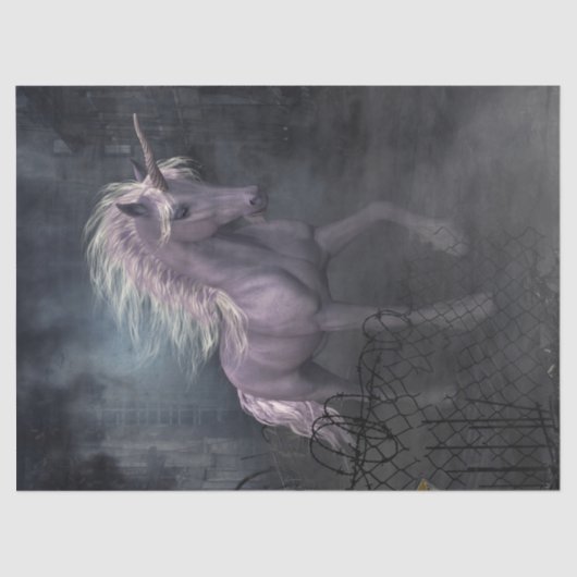 Wanneer het einde nabij is beginnen de dromen tissuepapier (Voorkant)