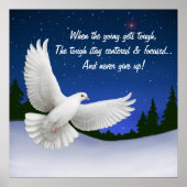 Wanneer het Going stevige Druk krijgt Poster (Voorkant)