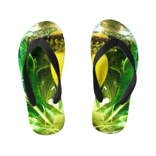 Wanneer het leven je citroenen geeft kinder teenslippers